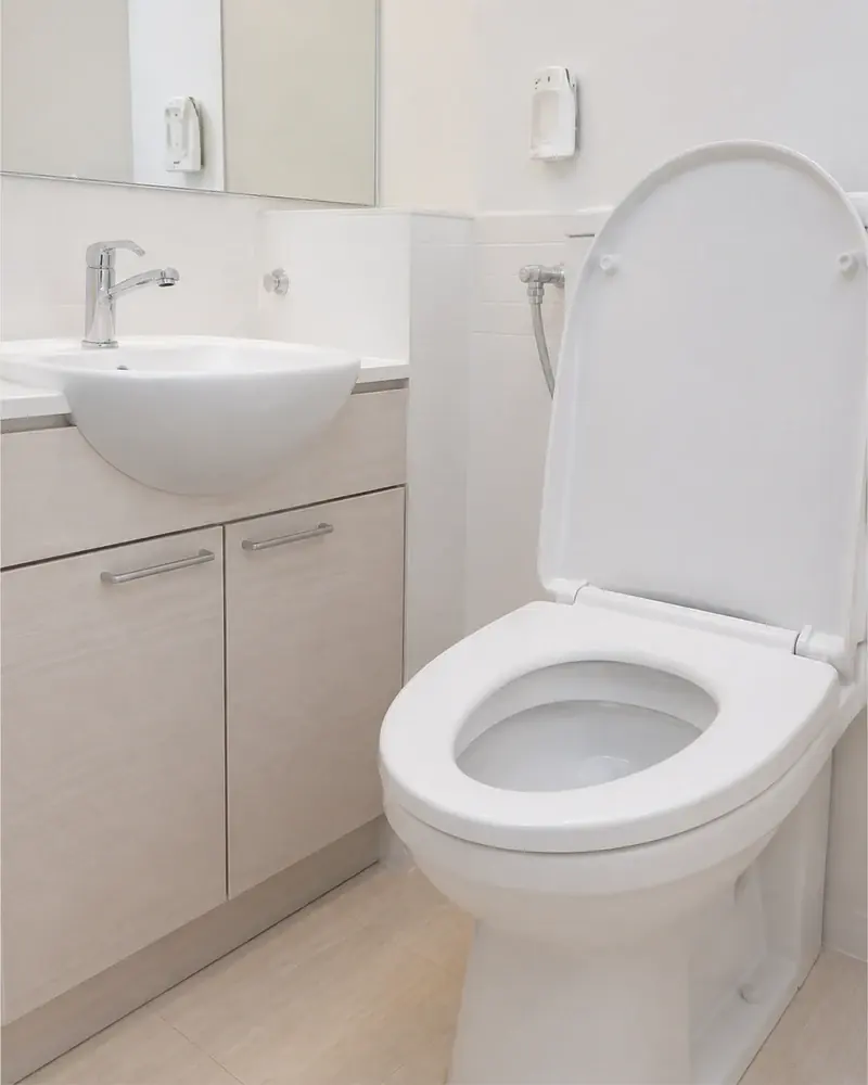 トイレの清掃対象イメージ